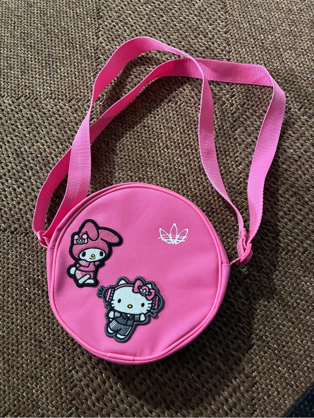 adidas Originals x Hello Kitty and Friends Round Crossbody Bag - Pink Fusion